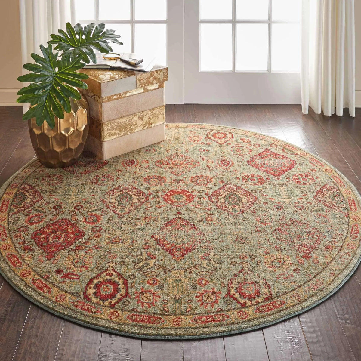 Somerset ST90 Light Green Rug - Rug & Home