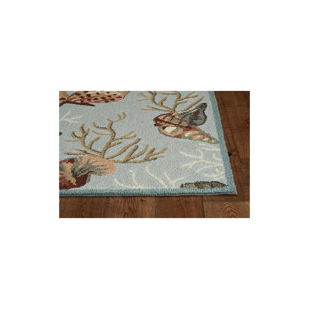 Sonesta 2021 Coral Reef Blue Rug - Rug & Home