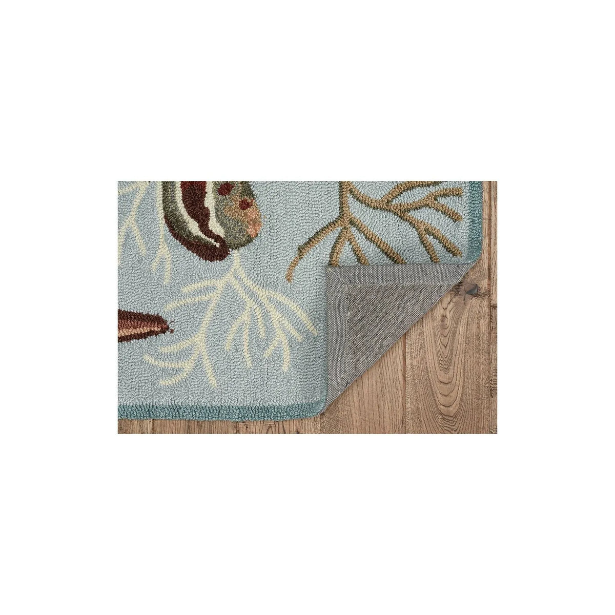 Sonesta 2021 Coral Reef Blue Rug - Rug & Home