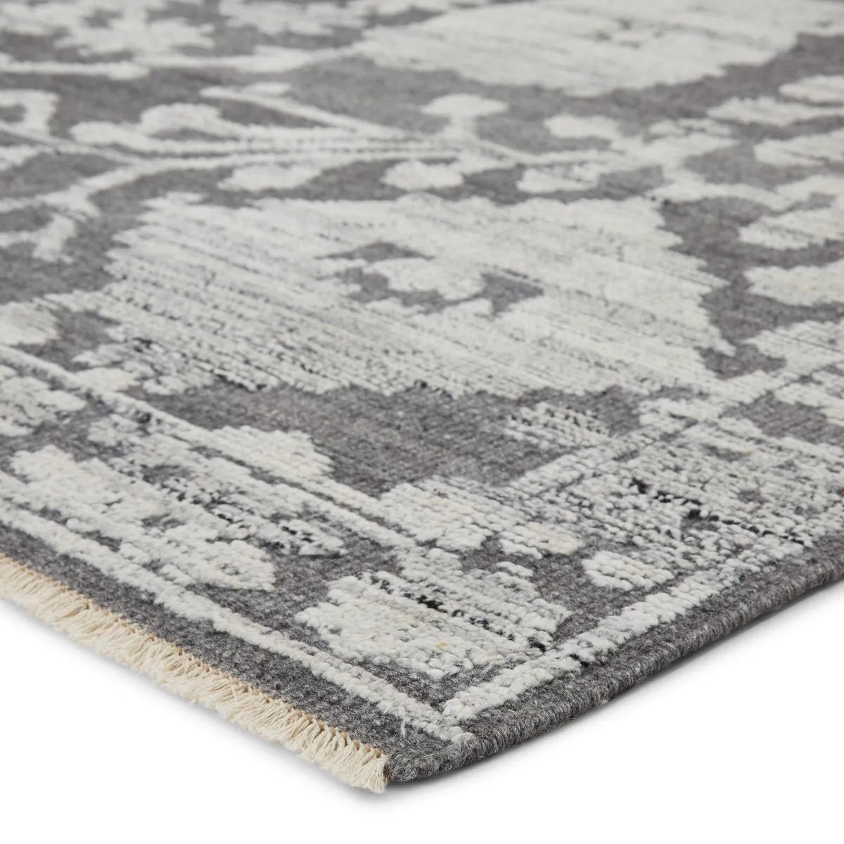 Sonnette Snn01 Riona Gray/White Rug - Rug & Home