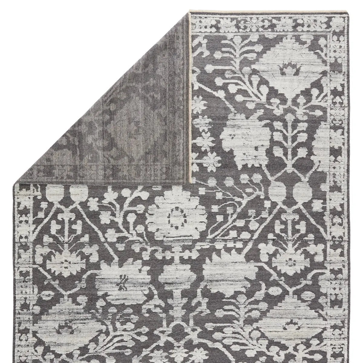 Sonnette Snn01 Riona Gray/White Rug - Rug & Home