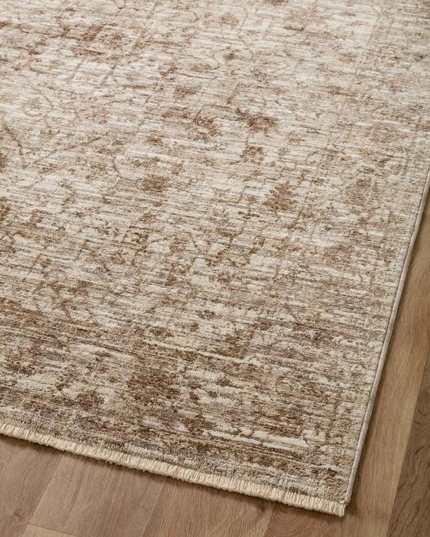 Sorrento SOR-01 Bark/Natural Rug - Rug & Home