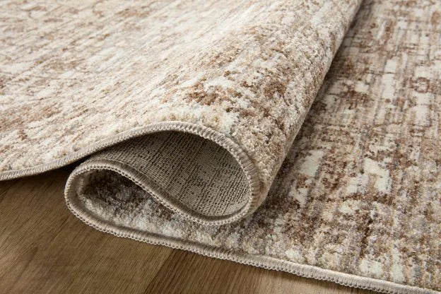 Sorrento SOR-01 Bark/Natural Rug - Rug & Home