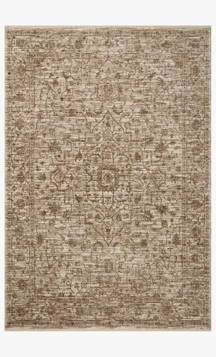 Sorrento SOR-01 Bark/Natural Rug - Rug & Home