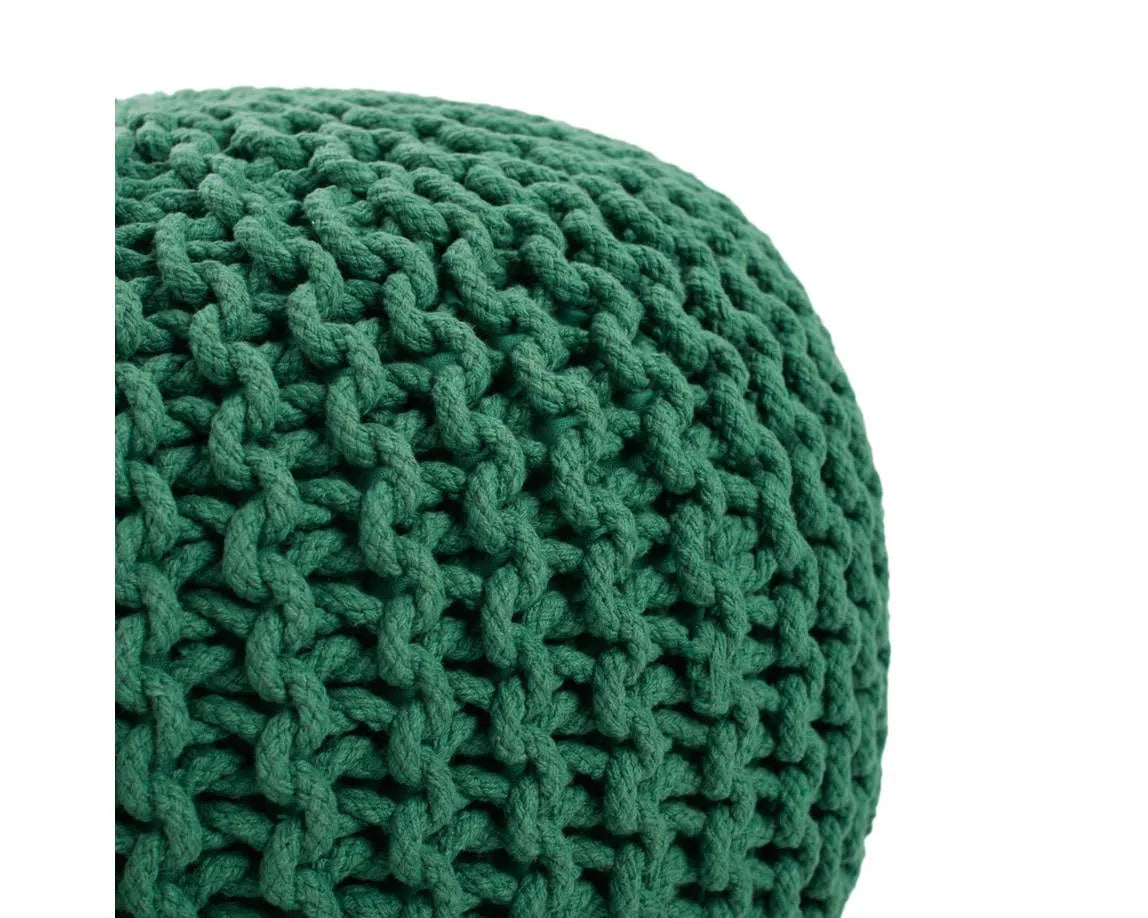 Spectrum Pouf STP07 Green Pouf - Rug & Home