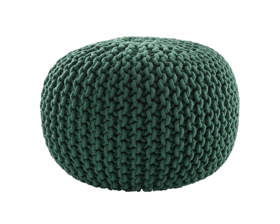 Spectrum Pouf STP07 Green Pouf - Rug & Home