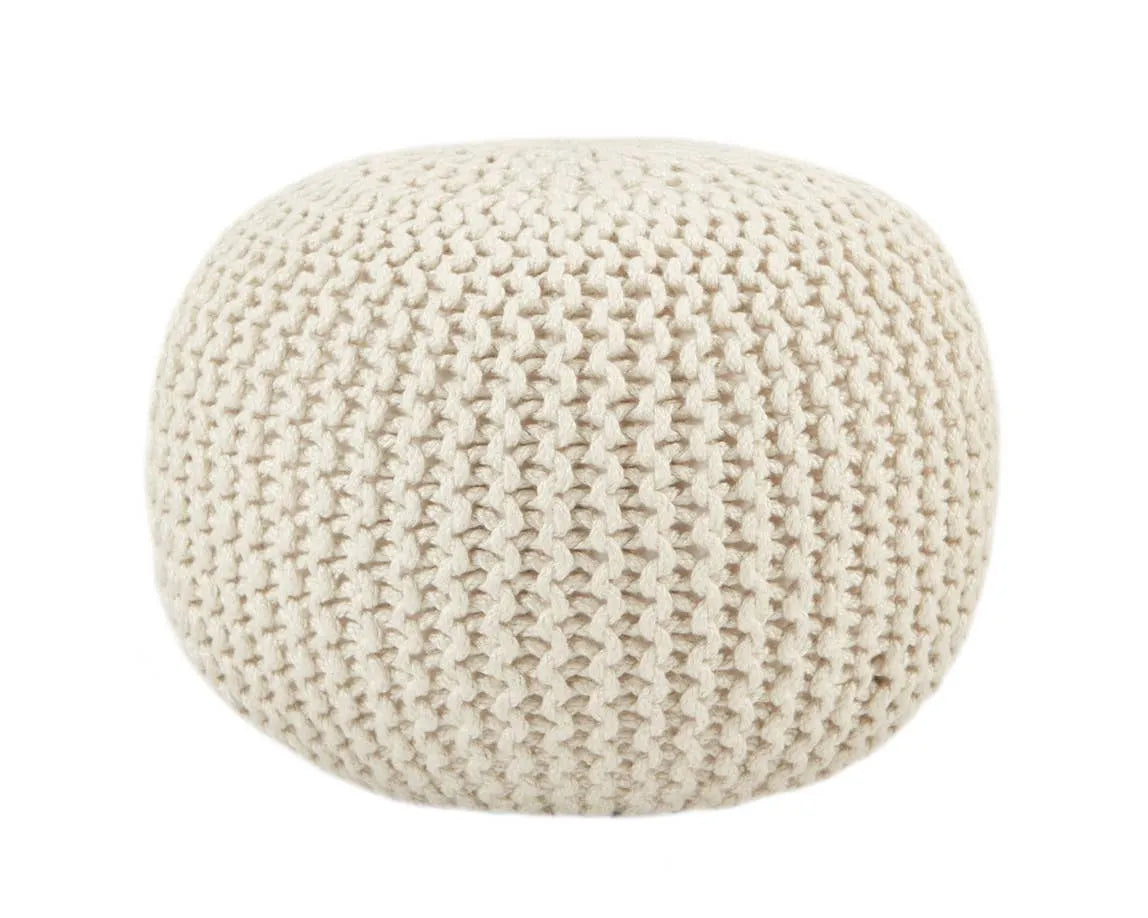 Spectrum Rays SMR01 White Pouf - Rug & Home