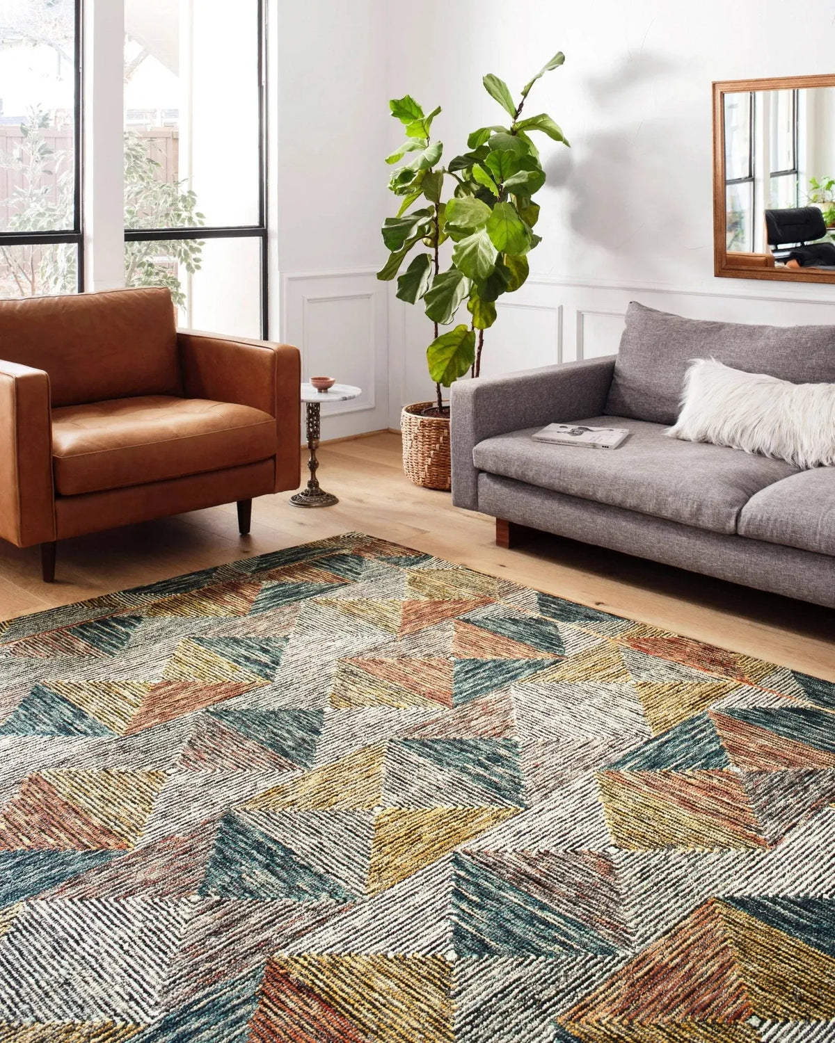 Spectrum Spe-01 Lagoon/Spice Rug