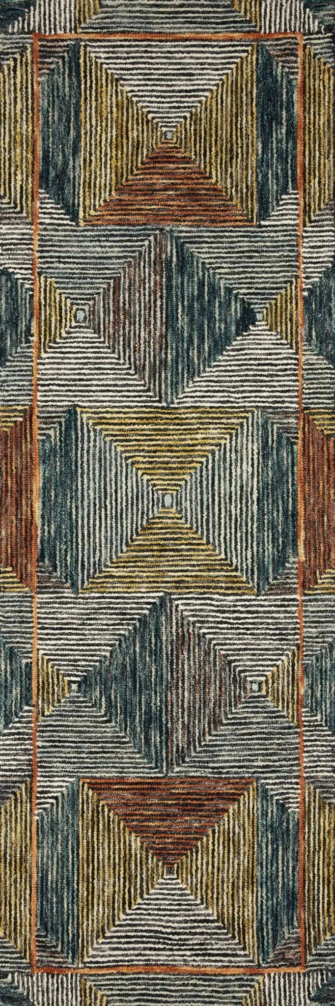 Spectrum Spe-01 Lagoon/Spice Rug