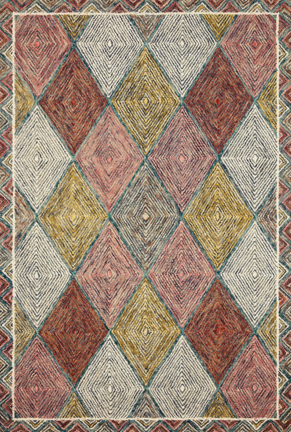 Spectrum Spe-02 Turquoise/Fiesta Rug