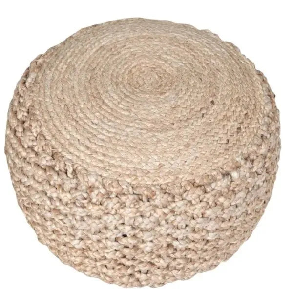 Spruce 99712NAT Natural Pouf