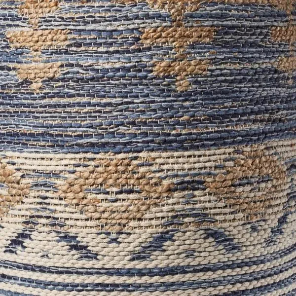 Spruce 99756NNV Natural Navy Pouf