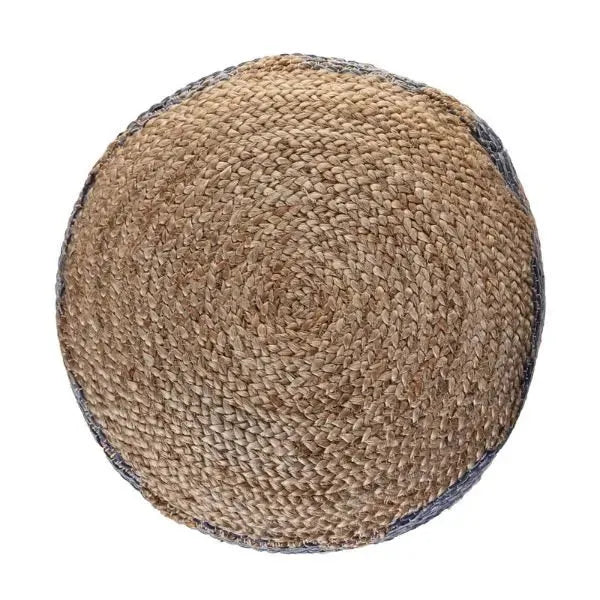 Spruce 99756NNV Natural Navy Pouf