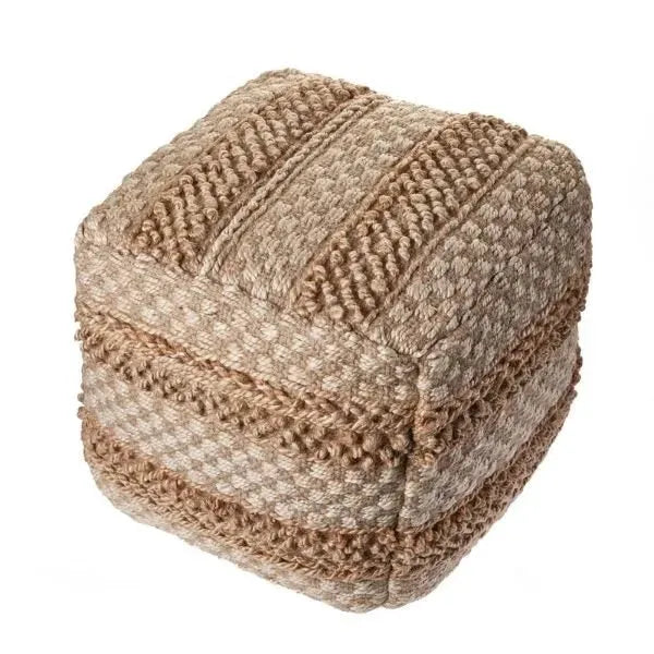 Spruce 99759NAT Natural Pouf
