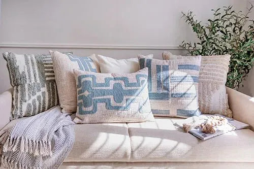 Stacy Garcia 08456OBU Ocean Blue Pillow