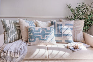 Stacy Garcia 08456OBU Ocean Blue Pillow - Rug & Home