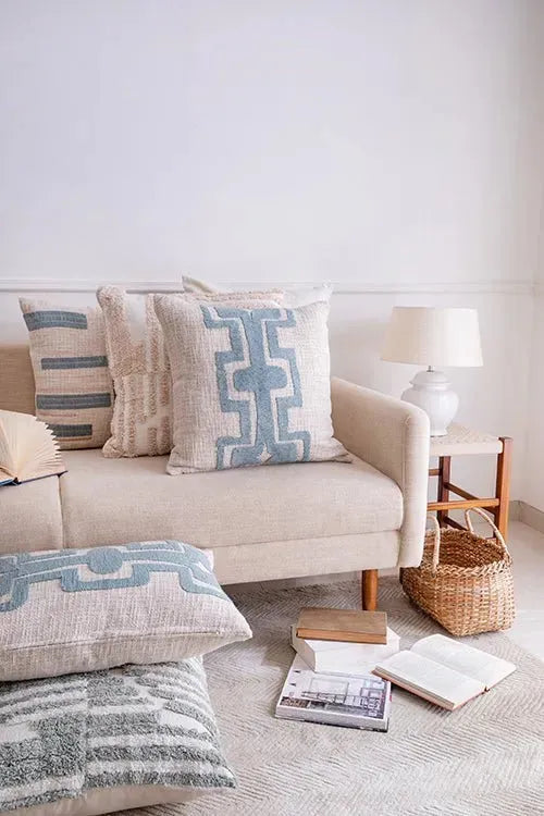 Stacy Garcia 08456OBU Ocean Blue Pillow