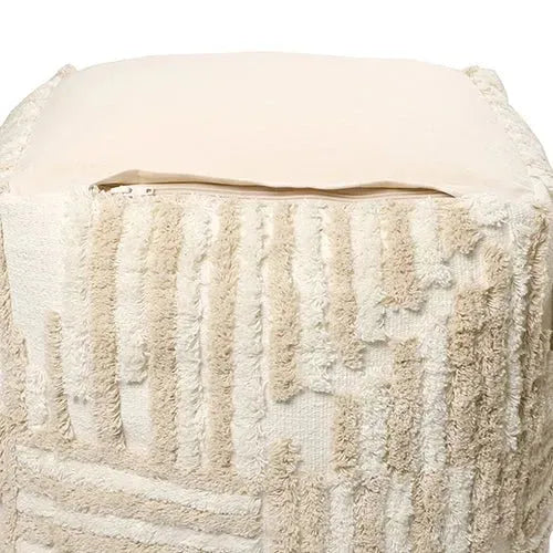 Stacy Garcia 34126CRM Cream Pouf