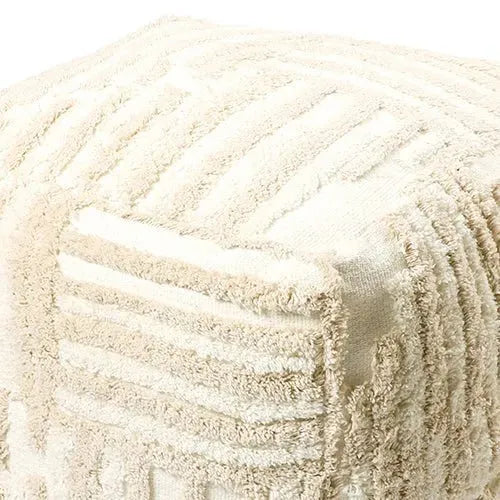 Stacy Garcia 34126CRM Cream Pouf