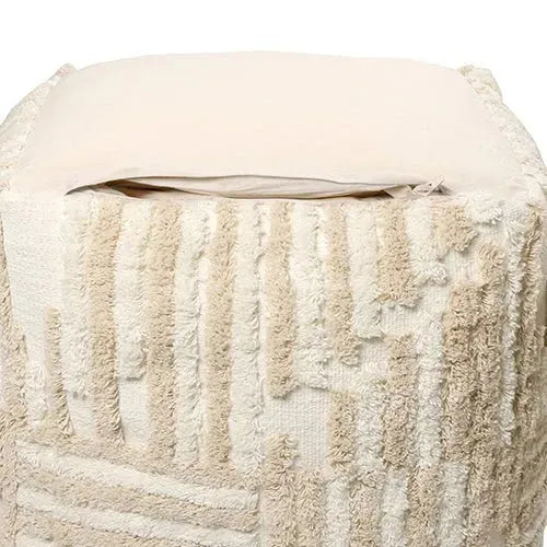 Stacy Garcia 34126CRM Cream Pouf