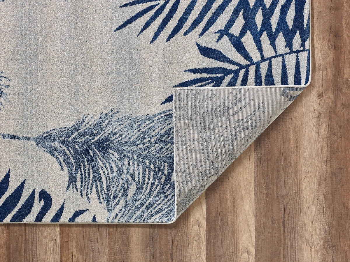 Stella 6266 Fauna Ivory/Navy Rugs - Rug & Home