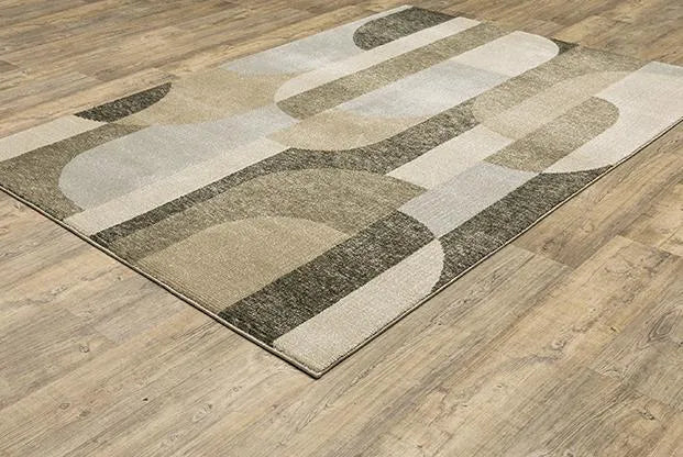 Strada Str02 Brown/Beige Rug - Rug & Home