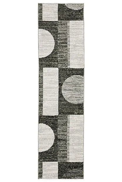 Strada STR06 Charcoal/Grey Rug - Rug & Home