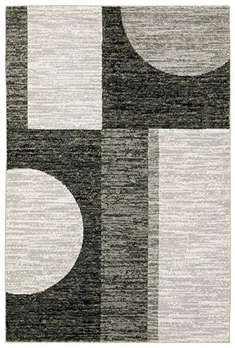 Strada Str06 Charcoal/Grey Rug - Rug & Home