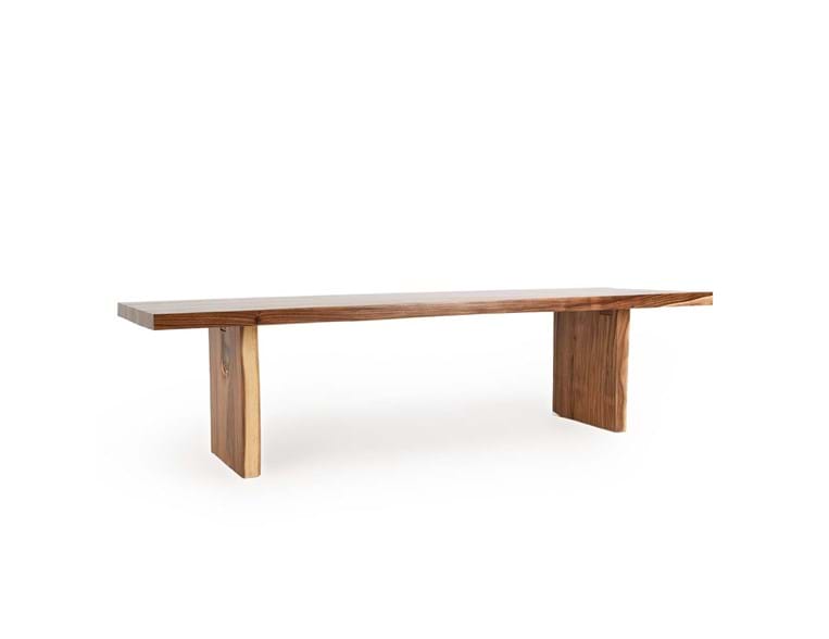 Straight Edge Dining Table 119" Natural - Rug & Home