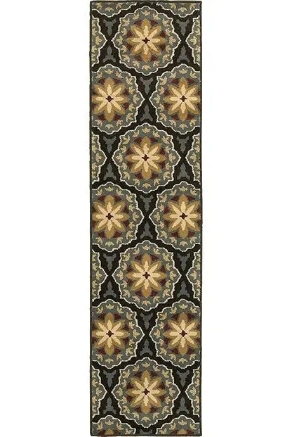 Stratton 6023A Blue/Brown Rug