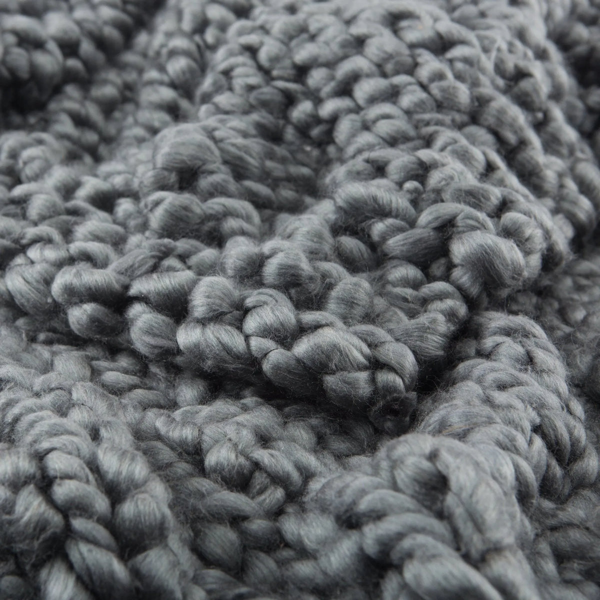 Sublime By Nikki Chu SBK08 Aya Gray Throw Blanket - Rug & Home