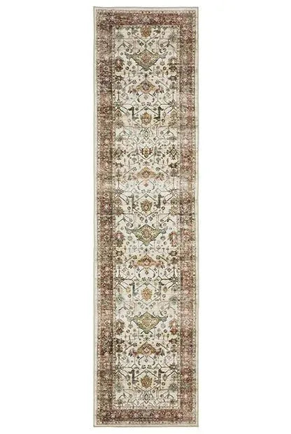Sumter SUM05 Ivory/Red Rug
