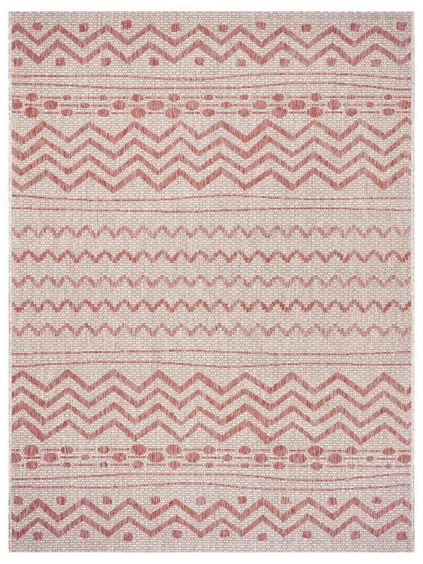 Sun shower 81244BER Beige/Red Rug