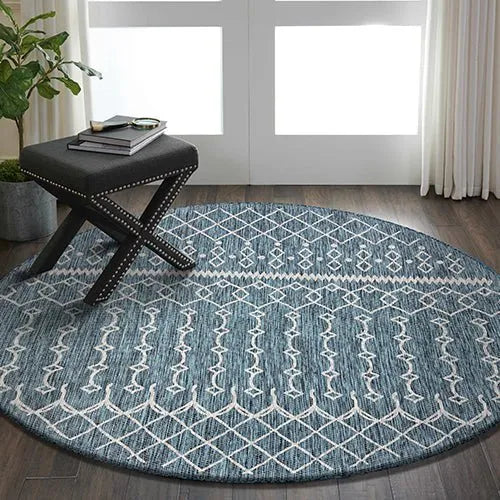 Sun shower 81247BGR Blue/Grey Rug - Rug & Home