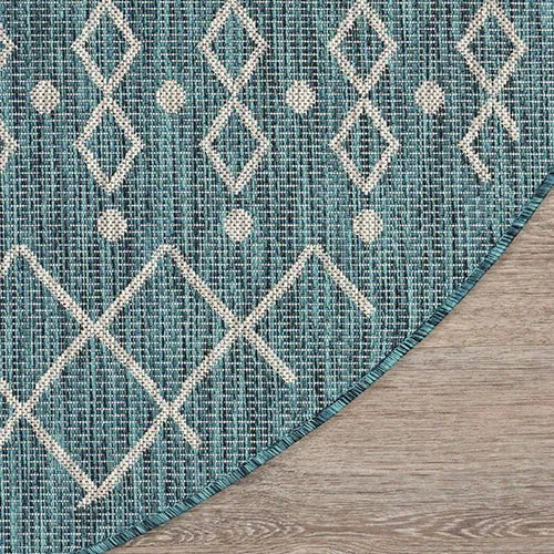 Sun shower 81247BGR Blue/Grey Rug - Rug & Home