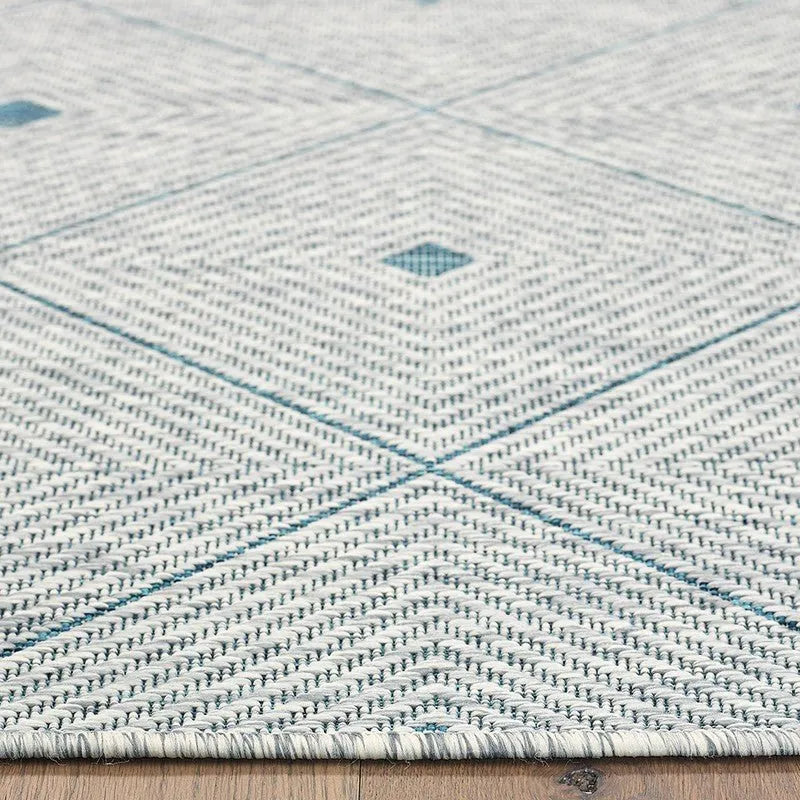 Sun shower 81248BGR Blue/Grey Rug - Rug & Home