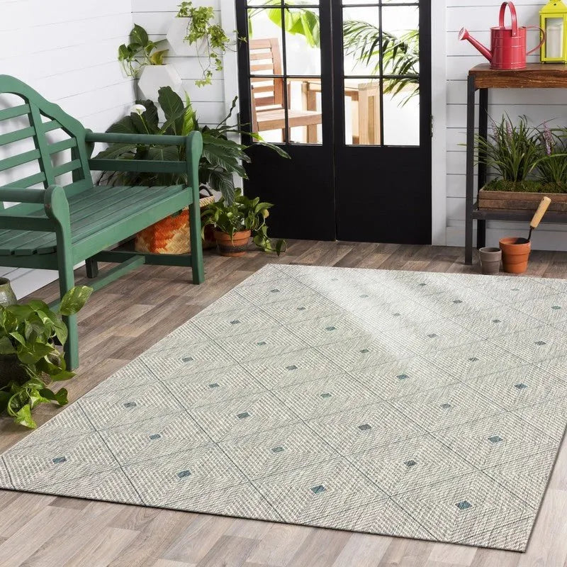 Sun shower 81248BGR Blue/Grey Rug - Rug & Home