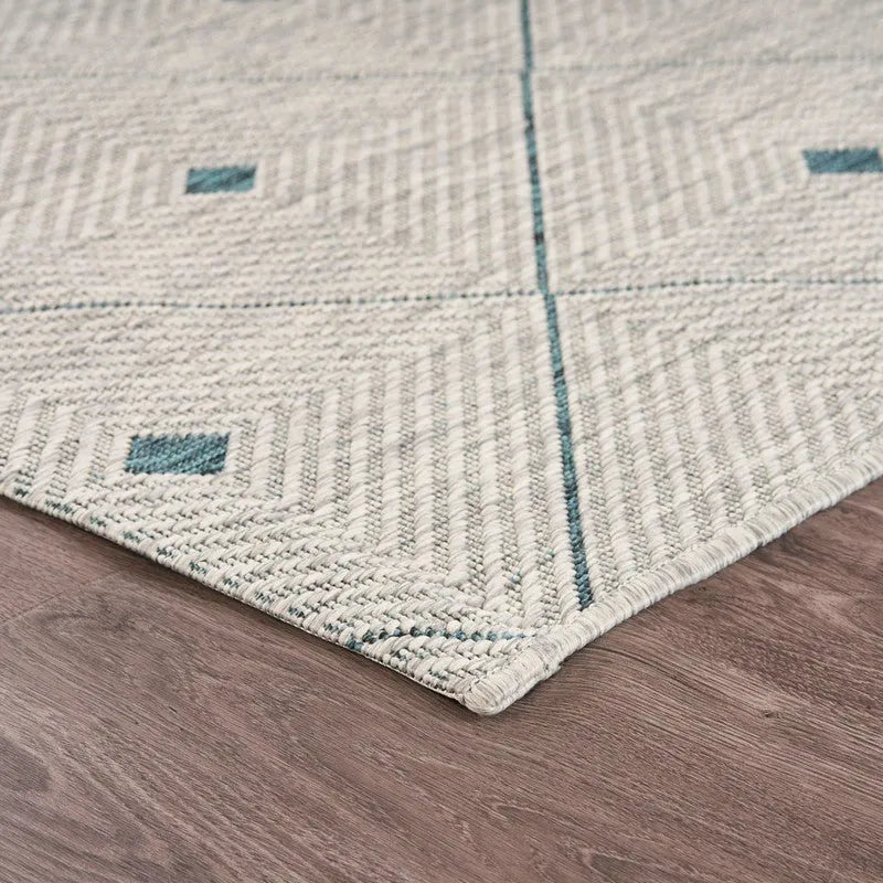 Sun shower 81248BGR Blue/Grey Rug - Rug & Home