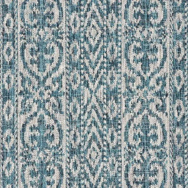 Sun shower 81250TLB Teal/Beige Rug - Rug & Home