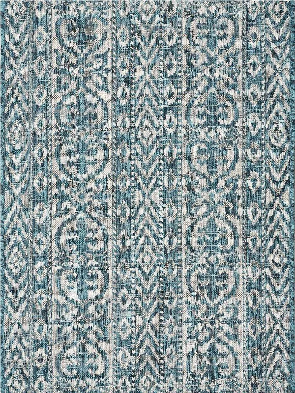 Sun shower 81250TLB Teal/Beige Rug - Rug & Home