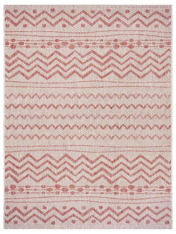 Sun Shower LR81244 Beige Red Rug - Rug & Home