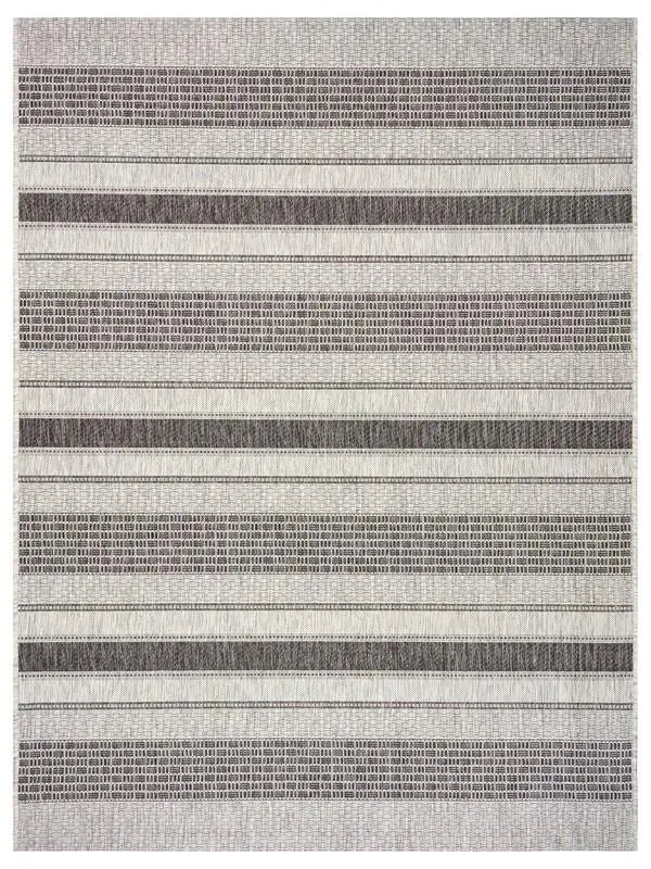 Sun Shower LR81246 Gray Black Rug