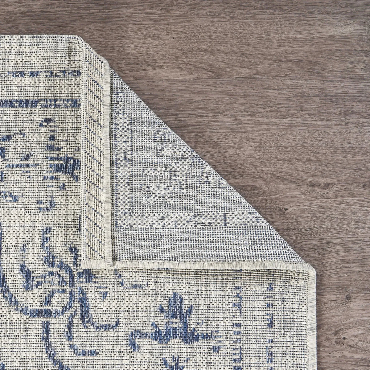 Sun Shower LR81249 Navy Gray Rug