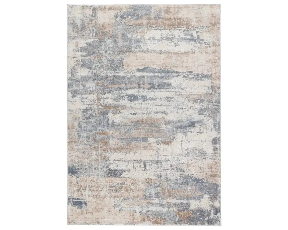 Sundar SUD02 Grey/Cream Rug - Rug & Home