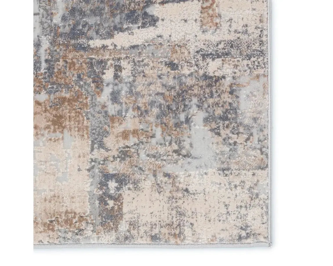 Sundar SUD02 Grey/Cream Rug - Rug & Home