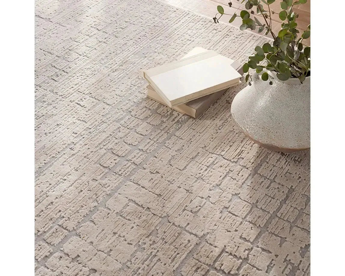 Sundar SUD09 Grey/Cream Rug