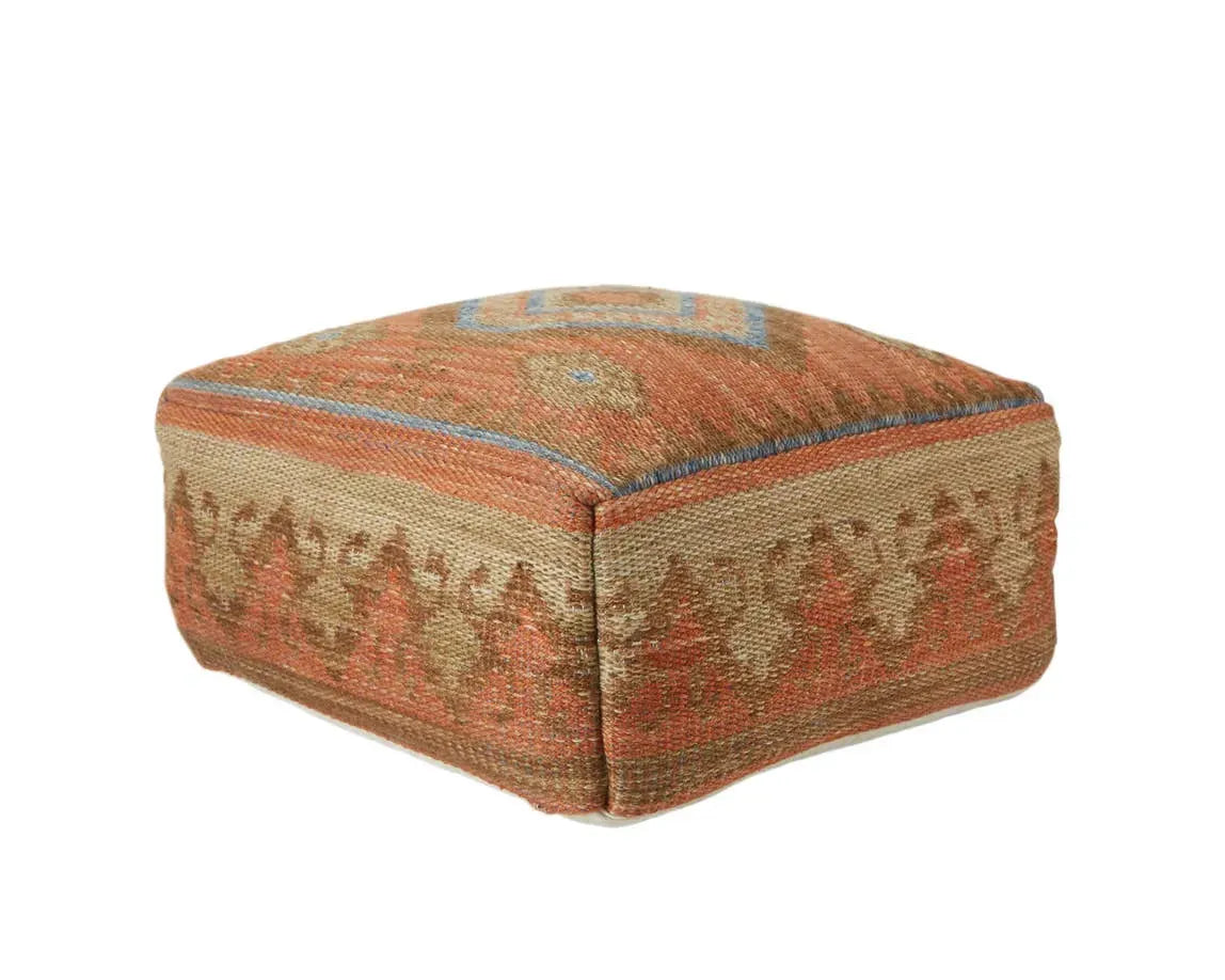 Sundial SND01 Orange/Blue Pouf