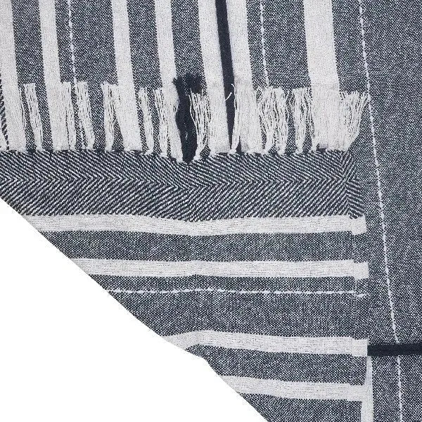 Sundry 80191NAV Navy Throw Blanket