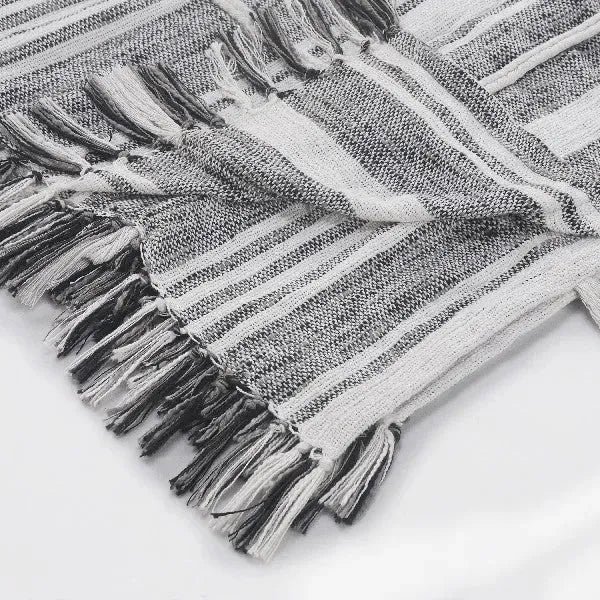 Sundry 80192GRM Grey/Melange Throw Blanket