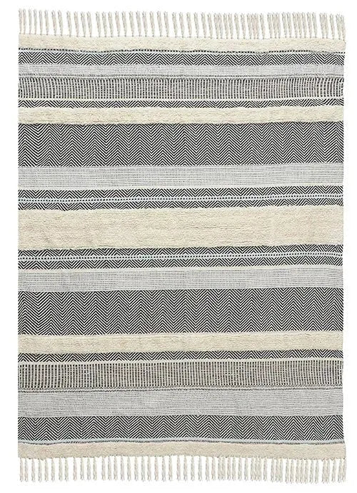 Sundry 80193NAV Navy Throw Blanket